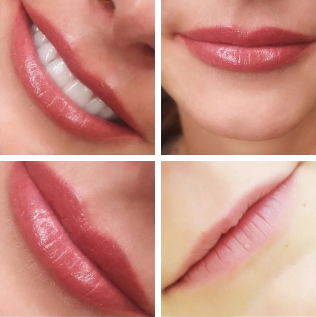 Lippenkonturierung mit Permanent Make-up für volle, definierte Lippen bei Karin Ohms